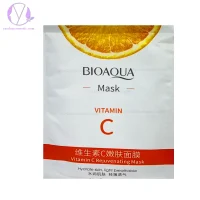 ماسک ورقه ای ویتامین سی c بیوآکوا BIOAQUA